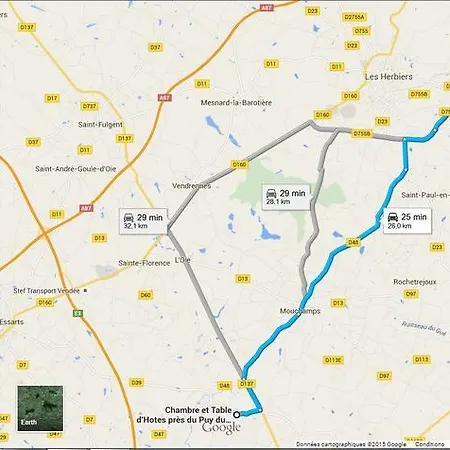 Alojamento de Acomodação e Pequeno-almoço Château De Belle-vue *