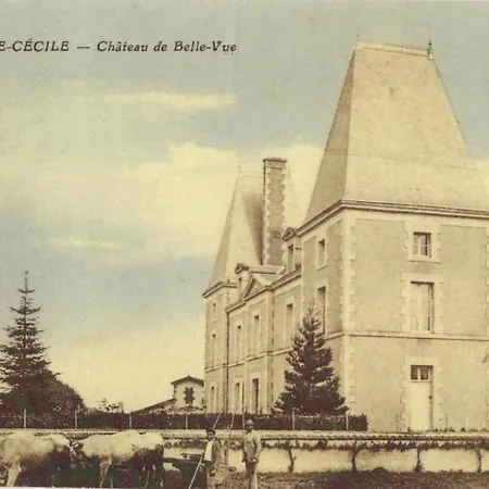 Alojamento de Acomodação e Pequeno-almoço Château De Belle-vue Sainte-Cécile